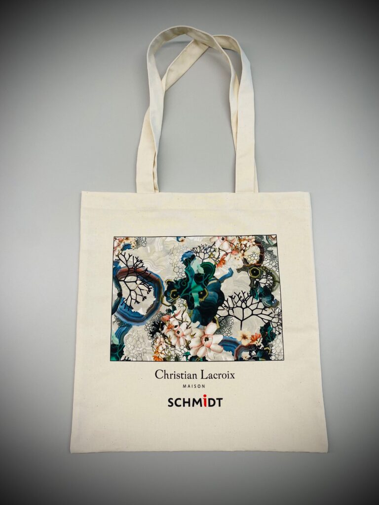 Transfert quadri pour totebags et textiles de communication à Strasbourg dans le Bas-Rhin